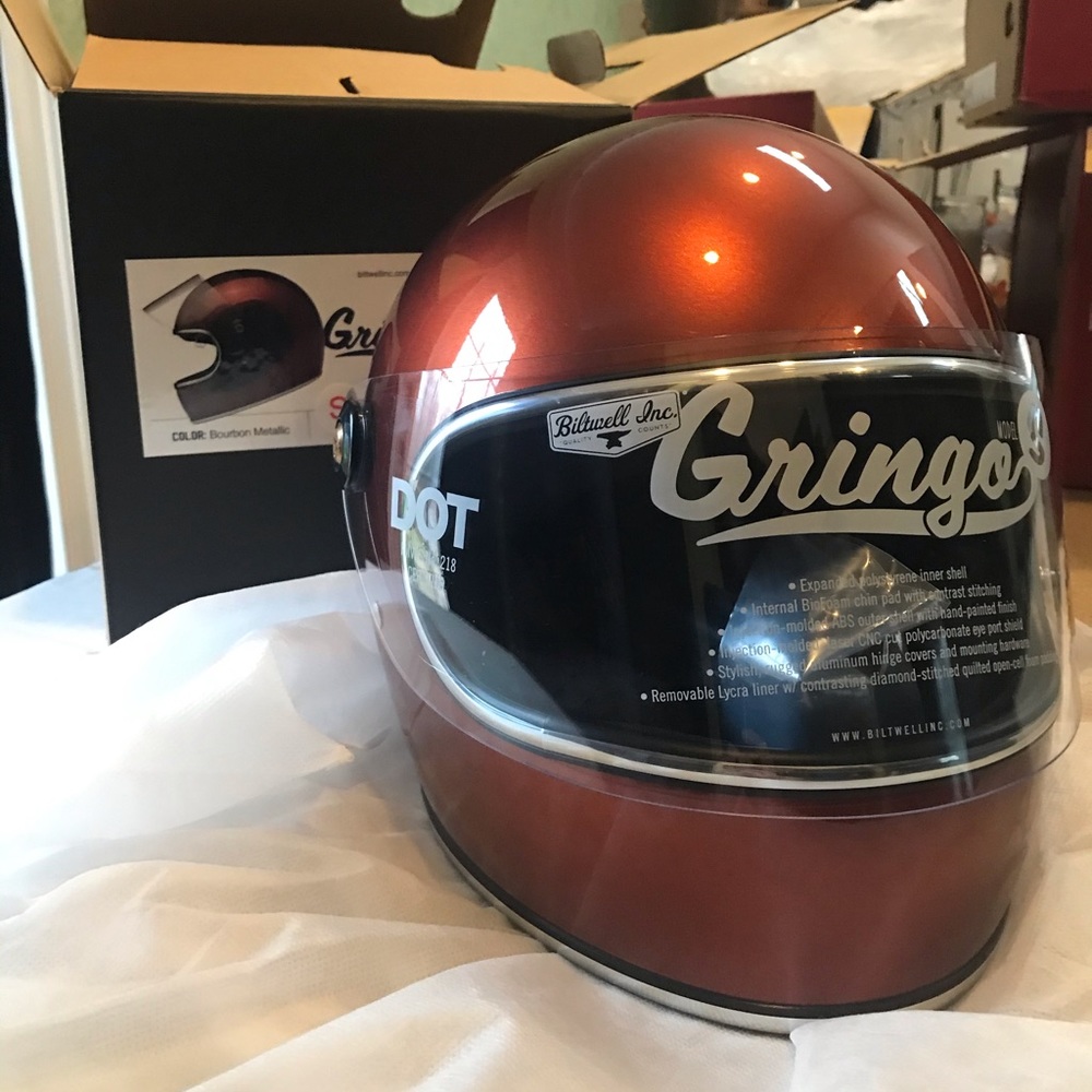 Brand new biltwell helmet!